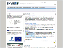 Tablet Screenshot of envirofi.eu